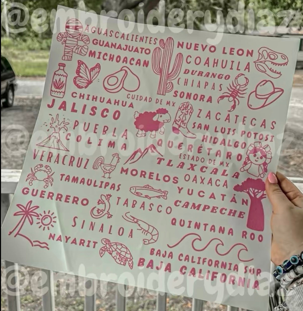 México All States Crewneck/Tee