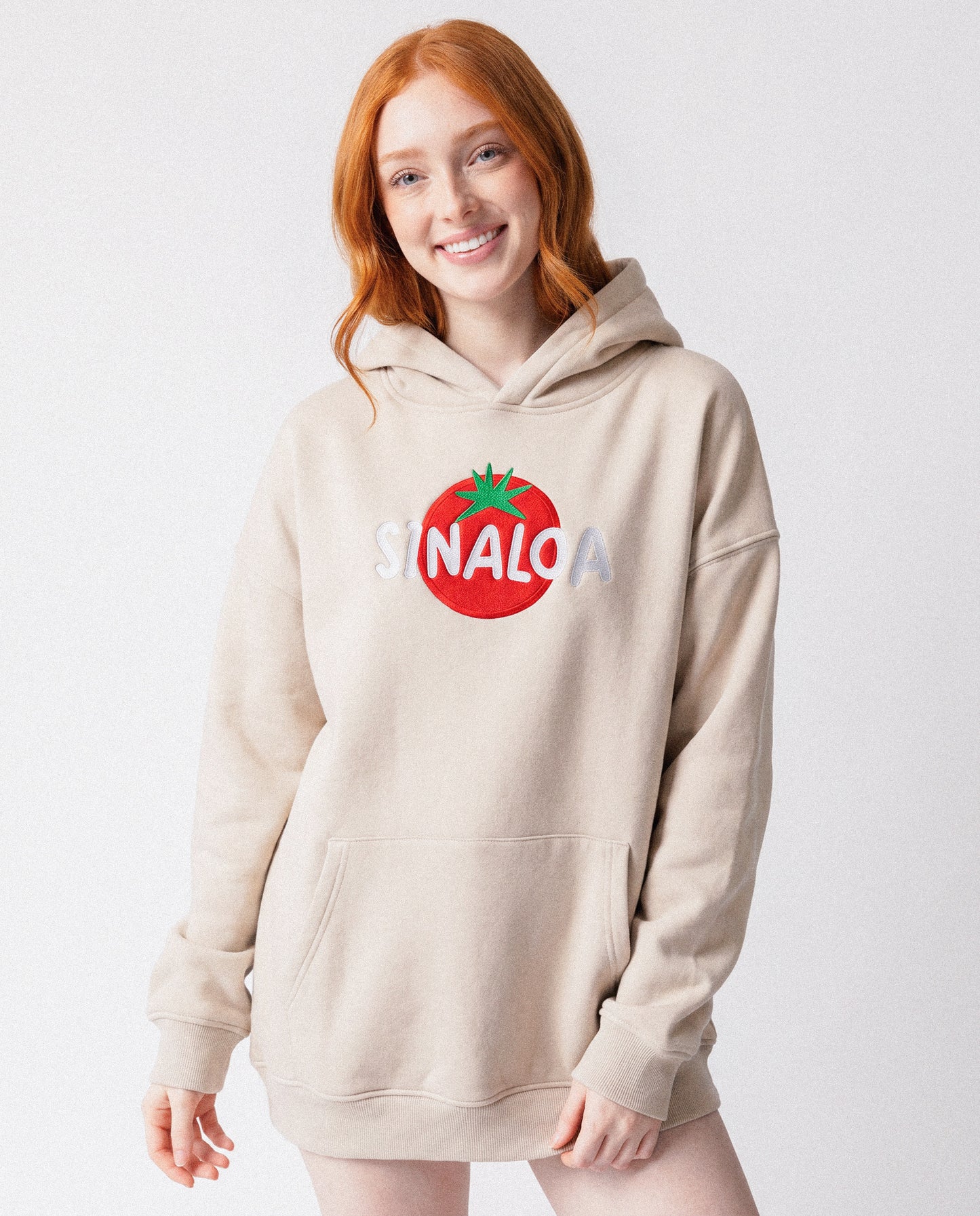 Sinaloa Embroidery & Patchwork Oversized Hoodie