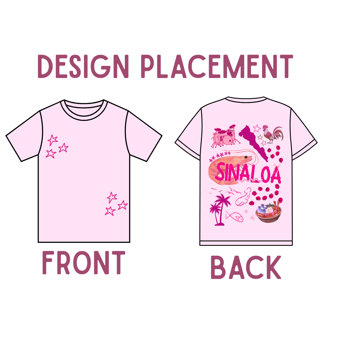 Mexico States Pink Herencia Tee Collection