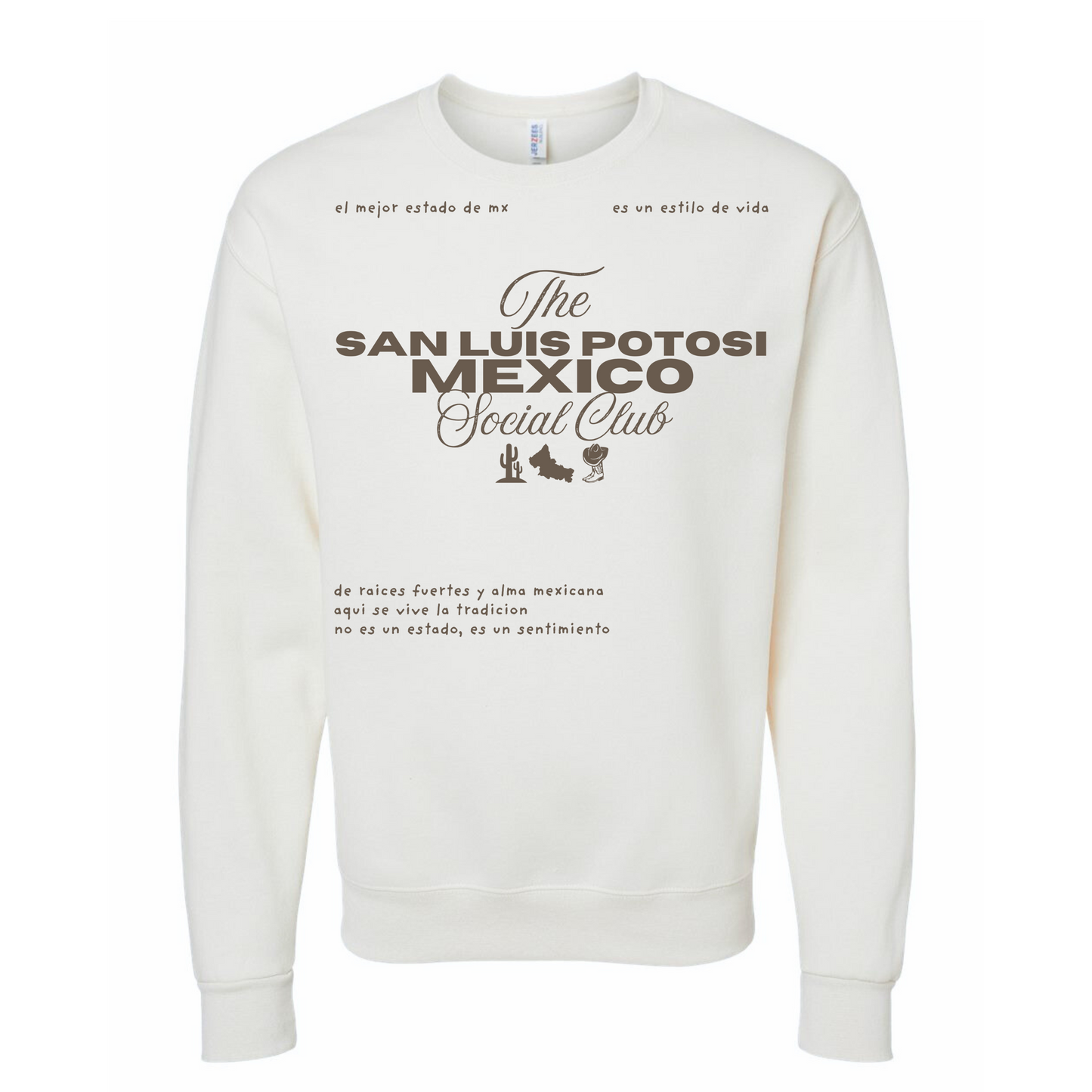 SLP San Luis Potosí Social Club Crewneck • Tee