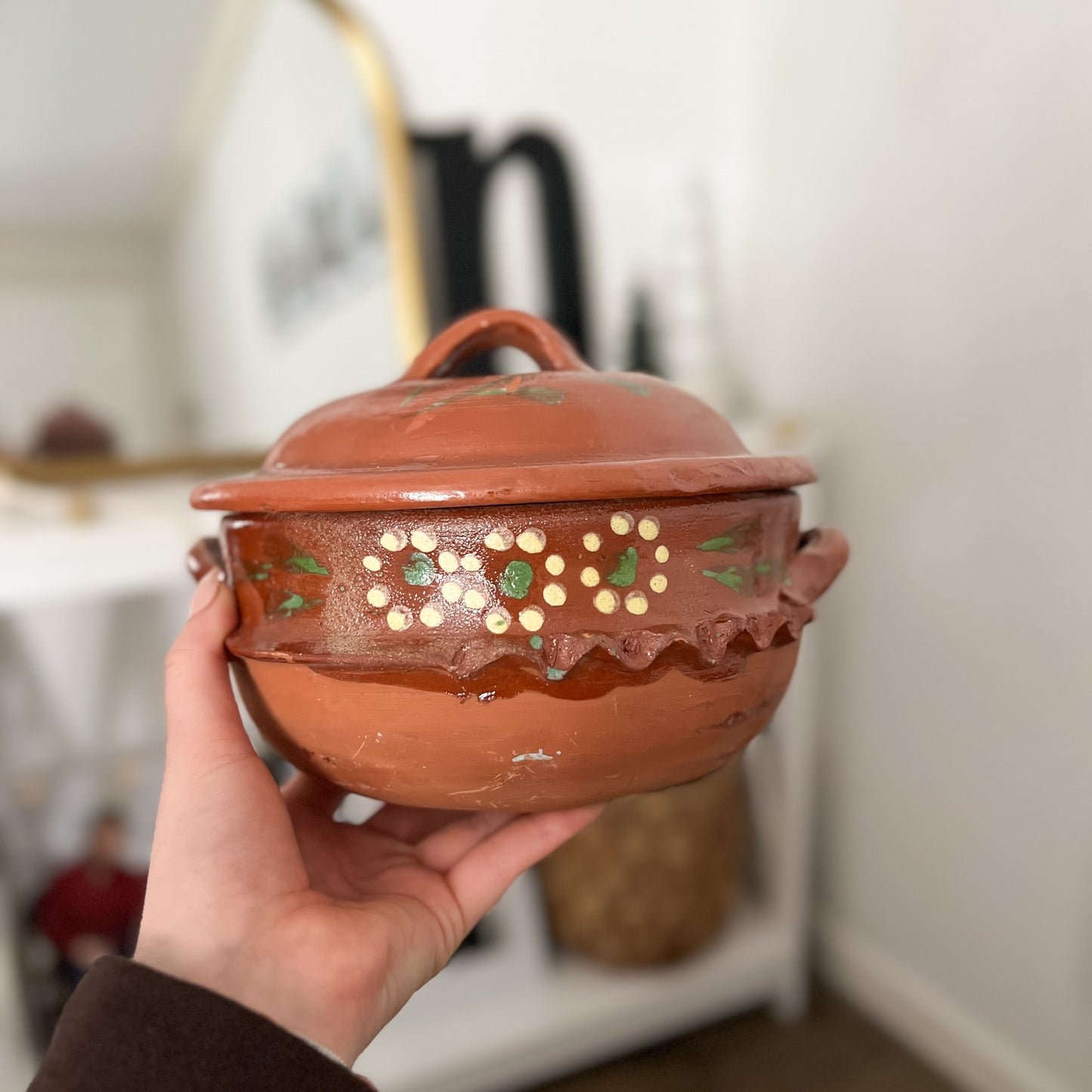 Mexican Traditional Pottery Pot