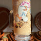 40oz Lava Cup Mexican Theme Talavera Ghost, Concha & Butterfly Design