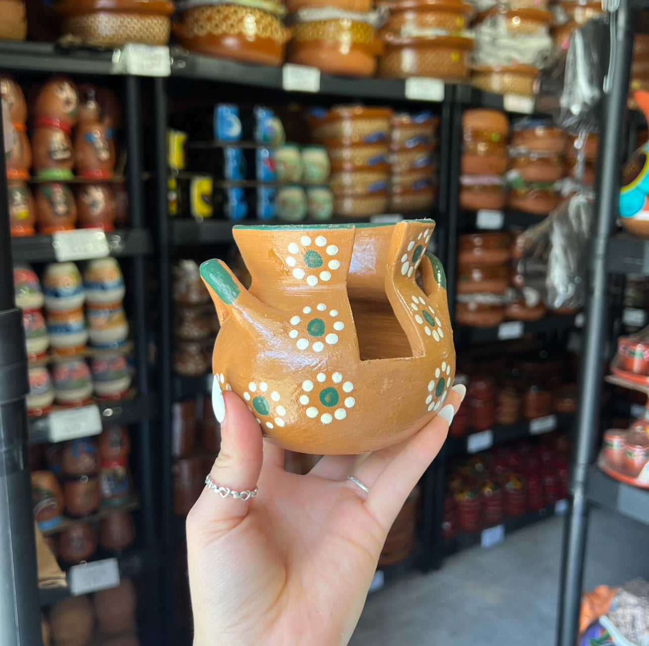 Pottery Napkin Holder