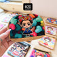 Frida Kahlo Coin Purse Wallet Keychain