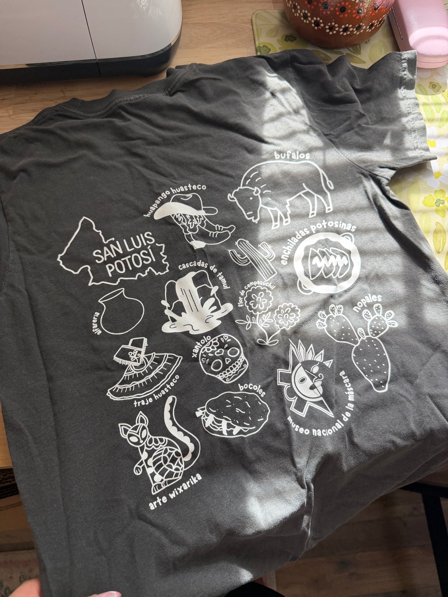 SLP Tshirt Back Design w/ Embroidery