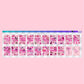 Pink Herencia DTF Transfer 5 Bundle 12x17” Ready to Press Heat Transfer