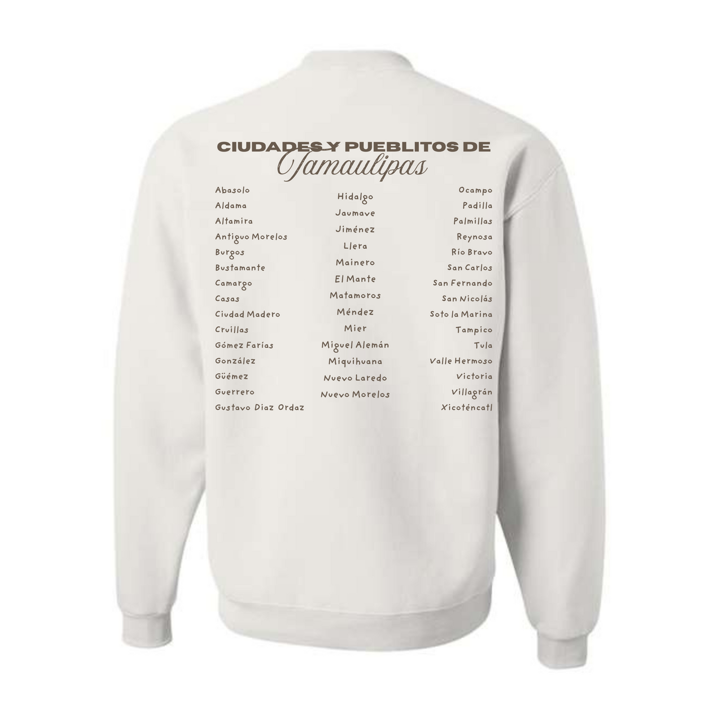 Tamaulipas Social Club Crewneck • Tee