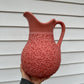 Hand-Painted Pink Pitcher