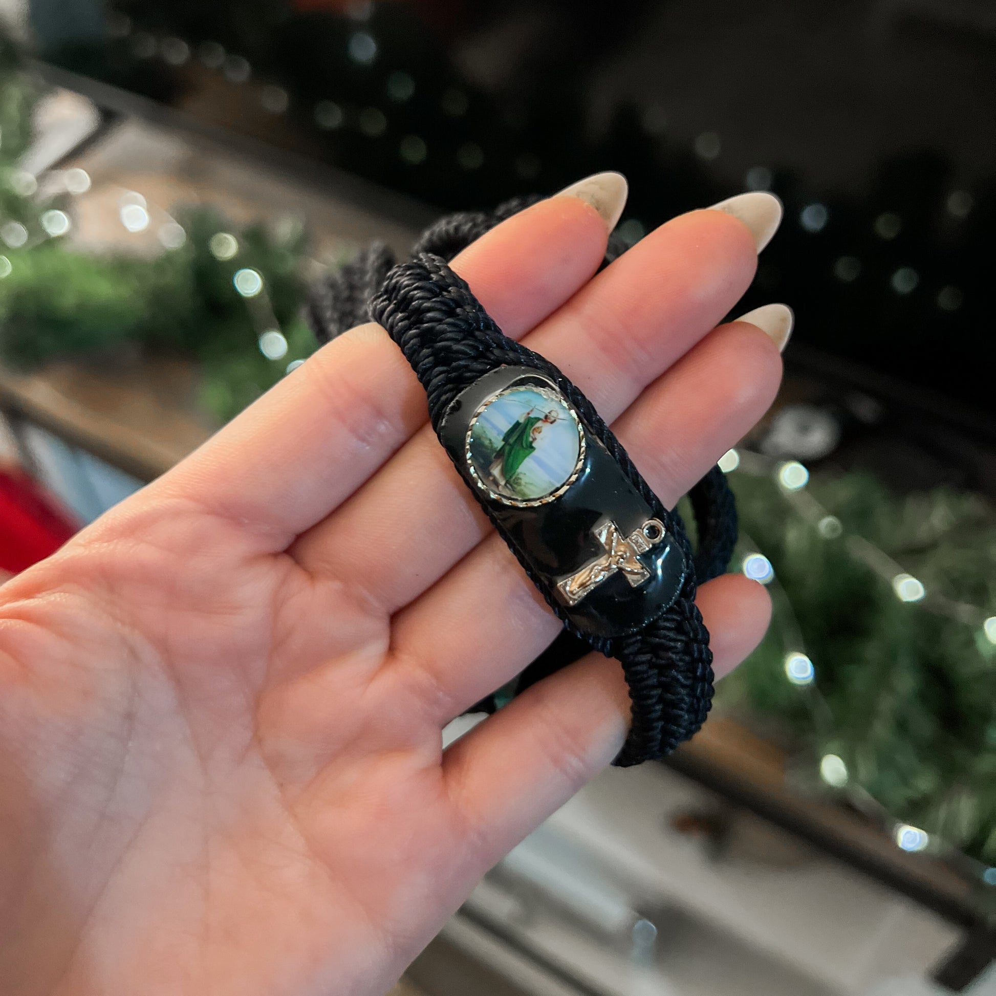 San Judas Adjustable Bracelet – Artesania Diaz