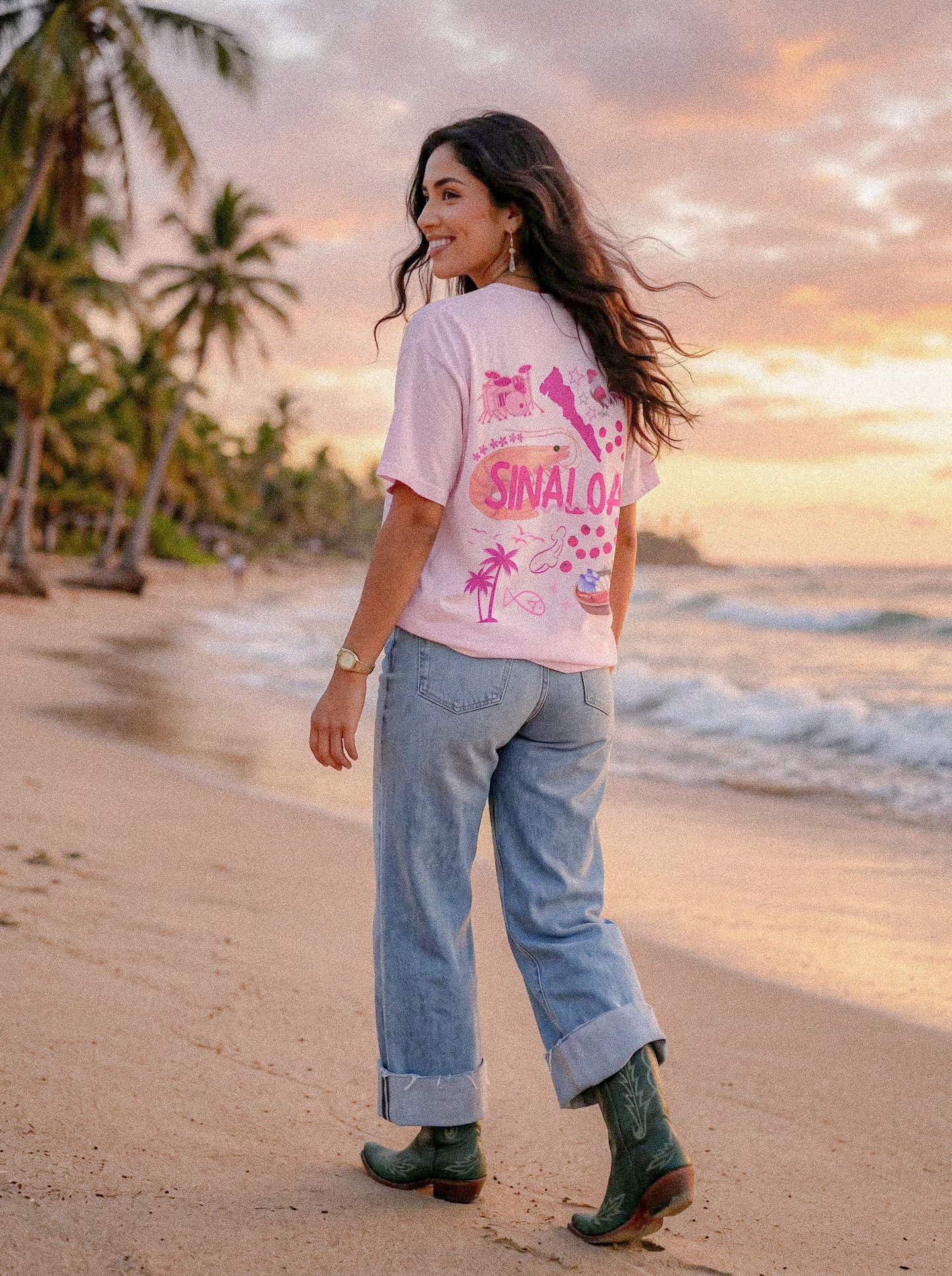 Mexico States Pink Herencia Tee Collection