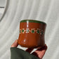Traditional Green Trim Barro Mug