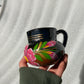 Coffee Barro Hand Painted Floral Mug