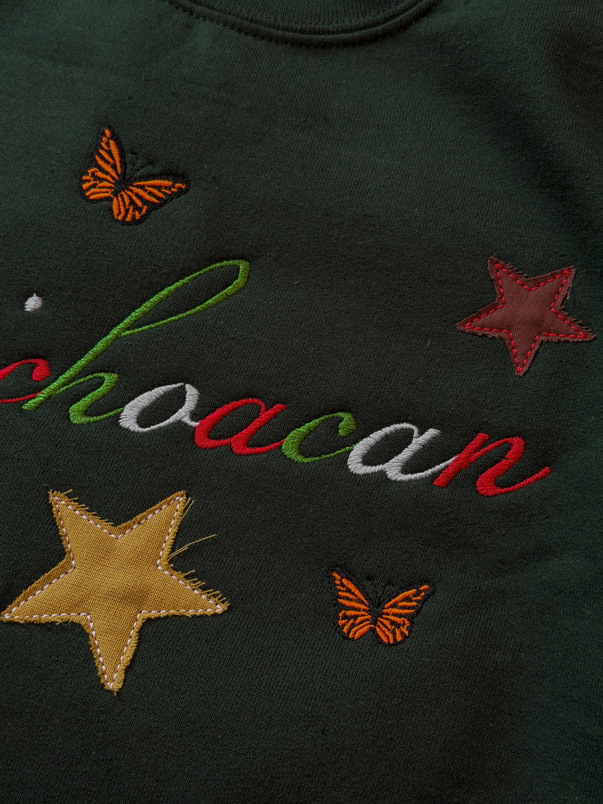 Custom Mexico State Applique Crewneck