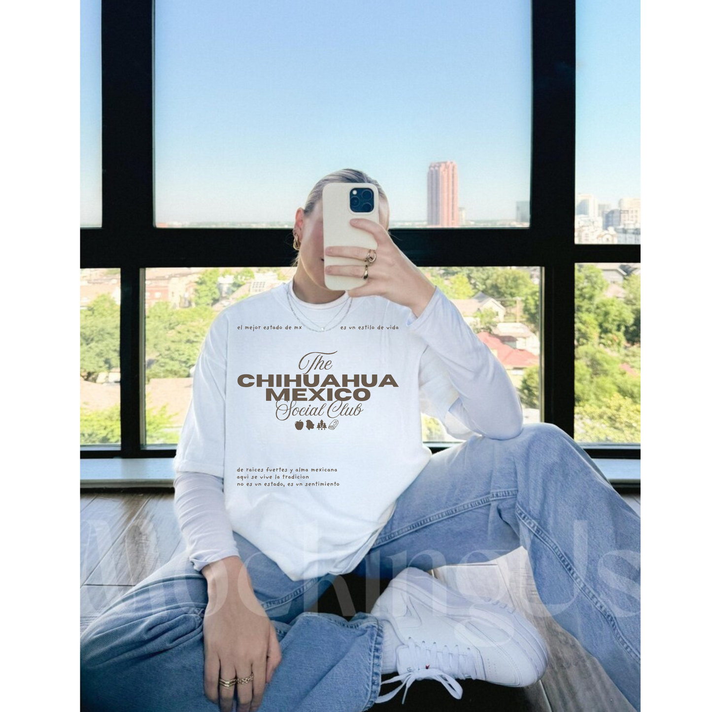 Chihuahua Social Club Crewneck • Tee