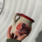 Traditional Engobe Red Barro Mug