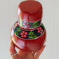 Small Red Hand Painted Cantaro with Cup