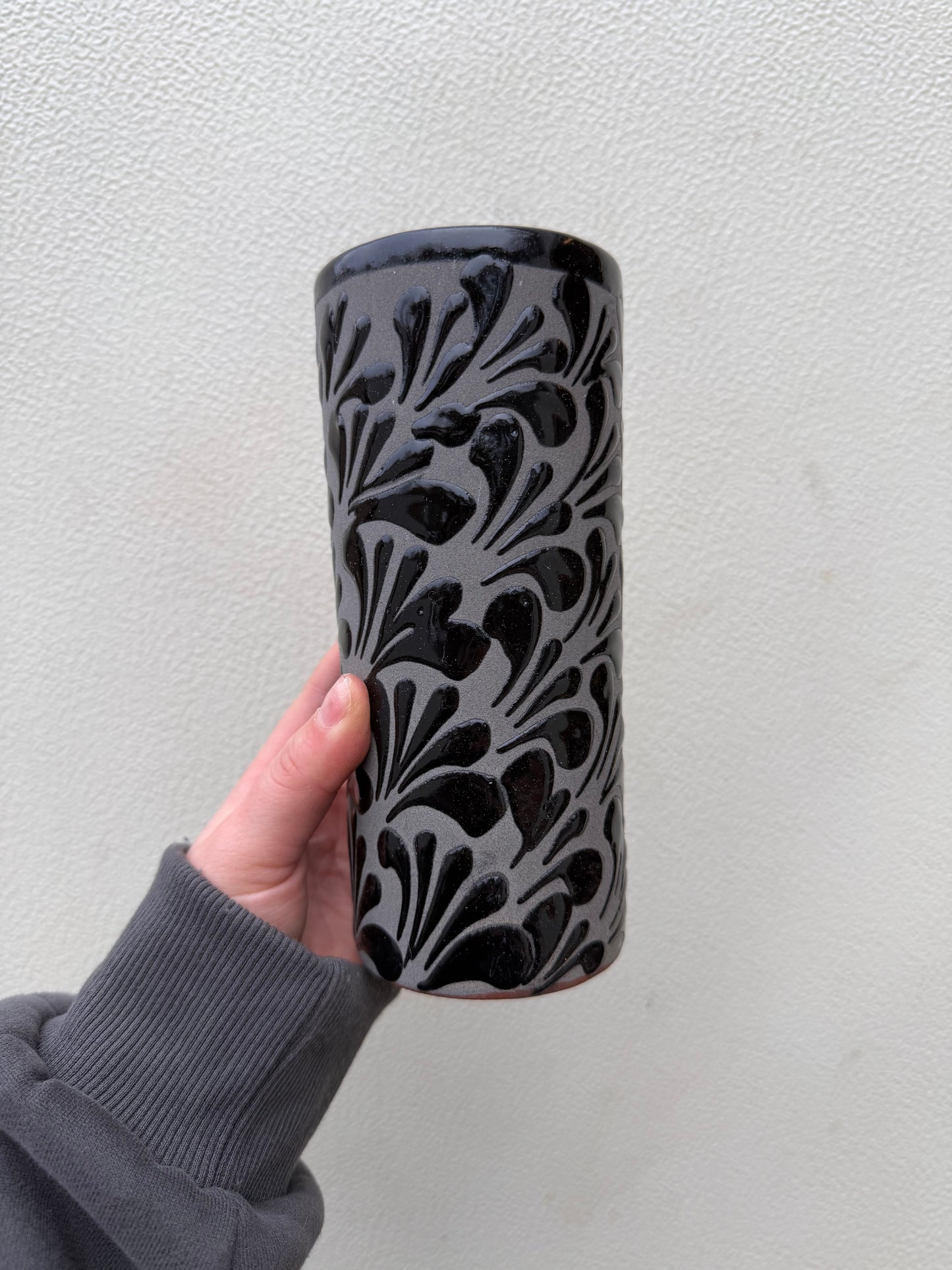 Black & Gray Mexican Barro Cup