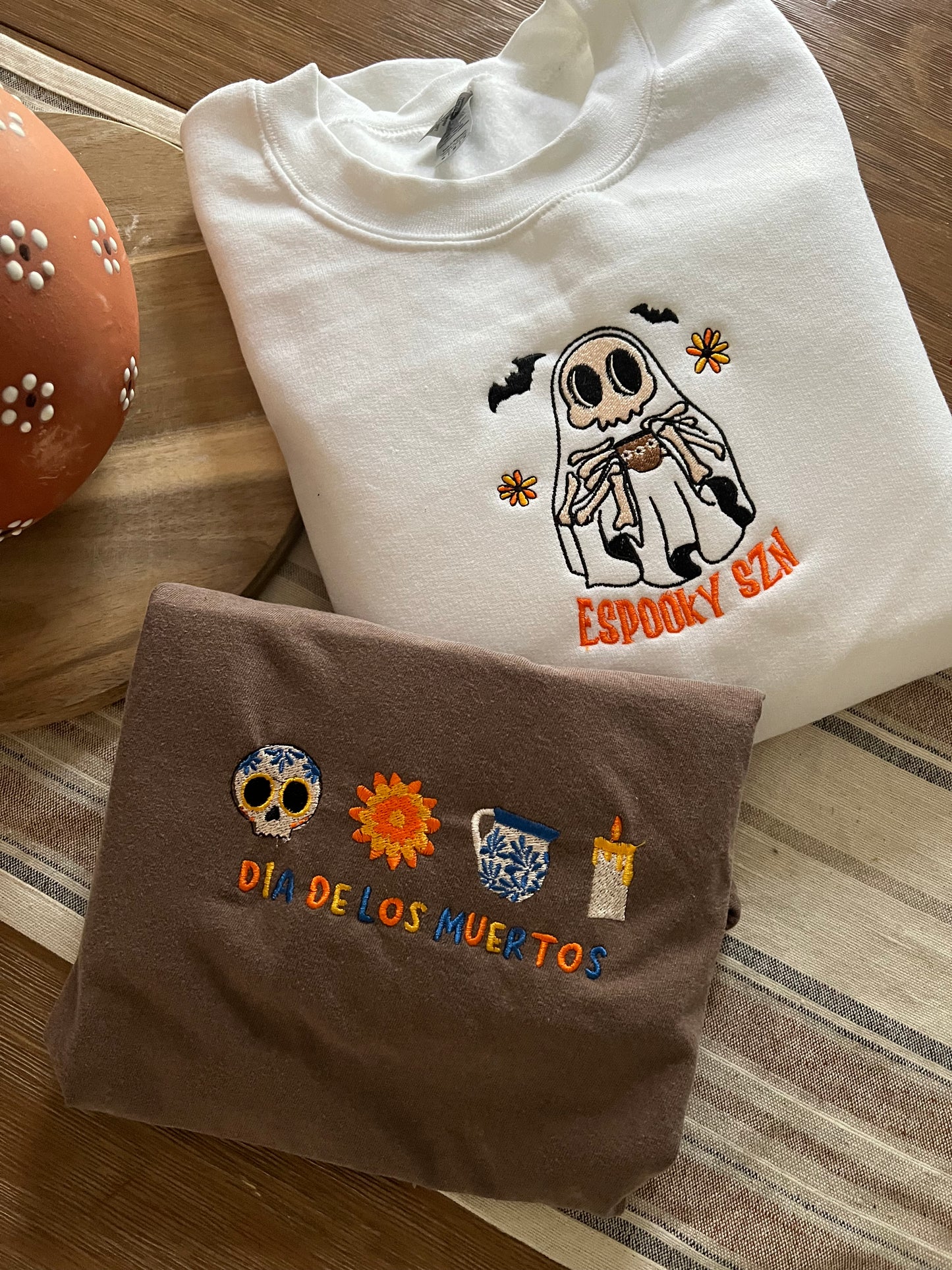 Espooky SZN Embroidered Crew/Shirt