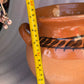 Handmade Round Mexican Barro Olla Pot