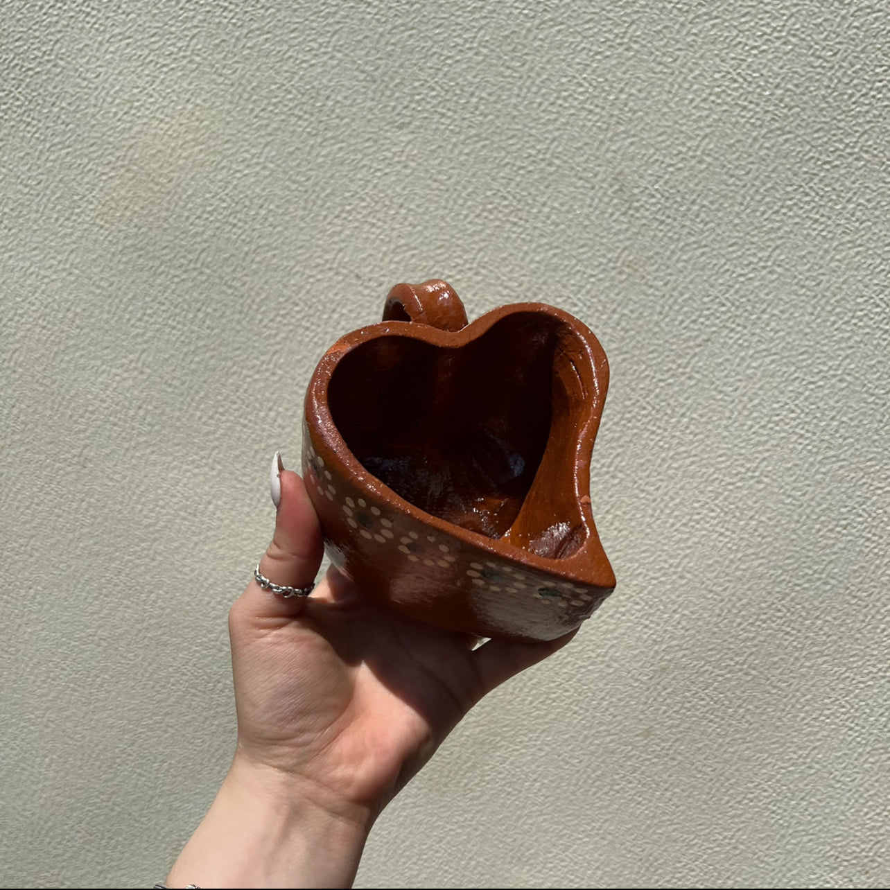 Heart Barro Pottery Mug