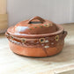 Large 1.5kg Barro Cazuela Con Tapa
