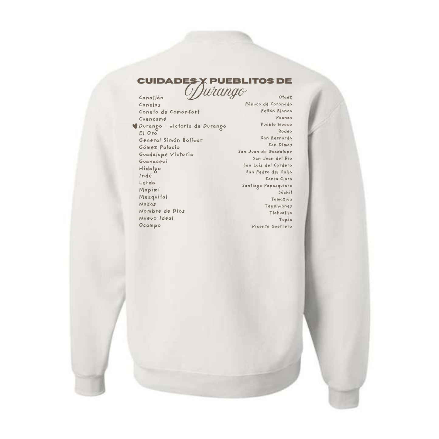 Durango Social Club Crewneck • Tee