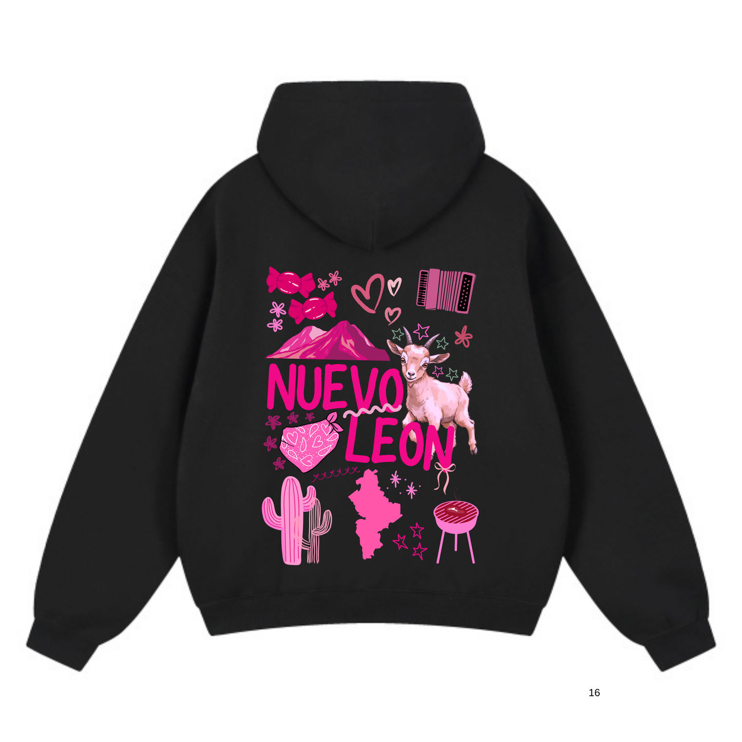 Nuevo León Pink Herencia Sweater