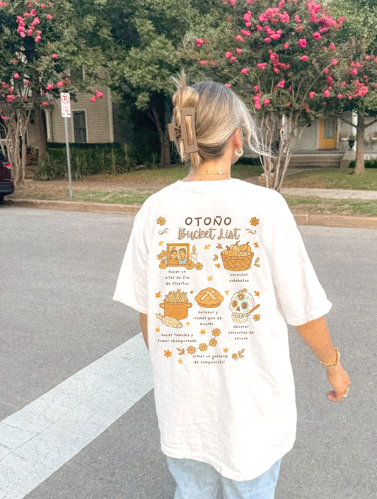 Otoño Bucketlist Tee