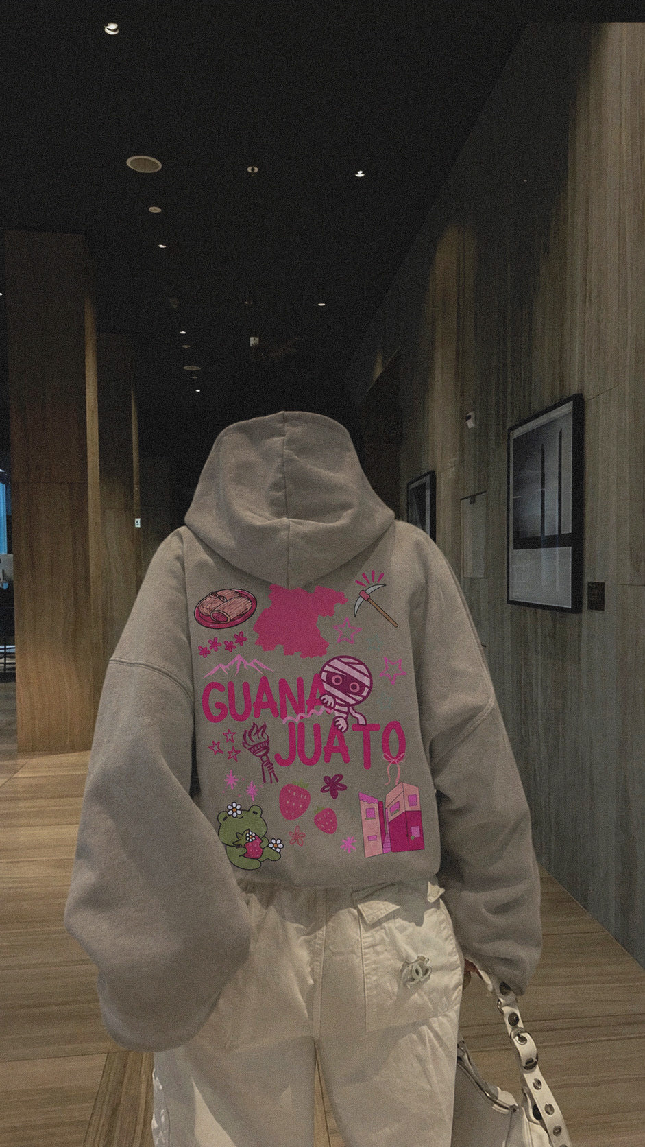 Mexico States Pink Herencia Hoodie Collection