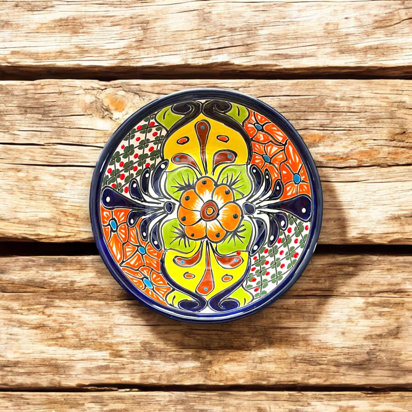 7.5" Talavera Soup Bowl | Handmade Mexican Dinnerware