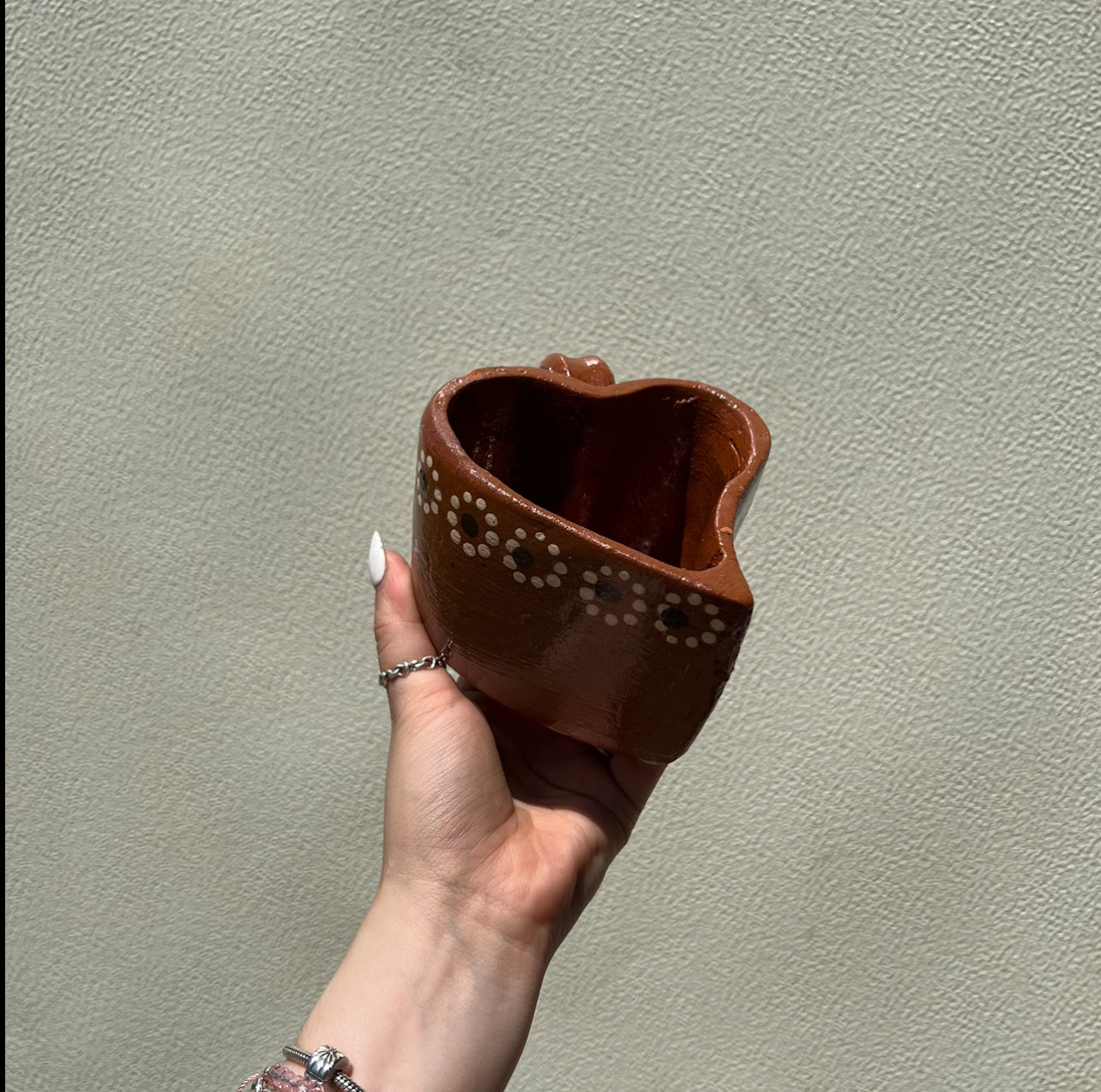 Heart Barro Pottery Mug