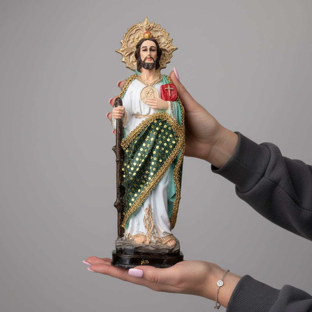 San Judas 12in Decor Statue