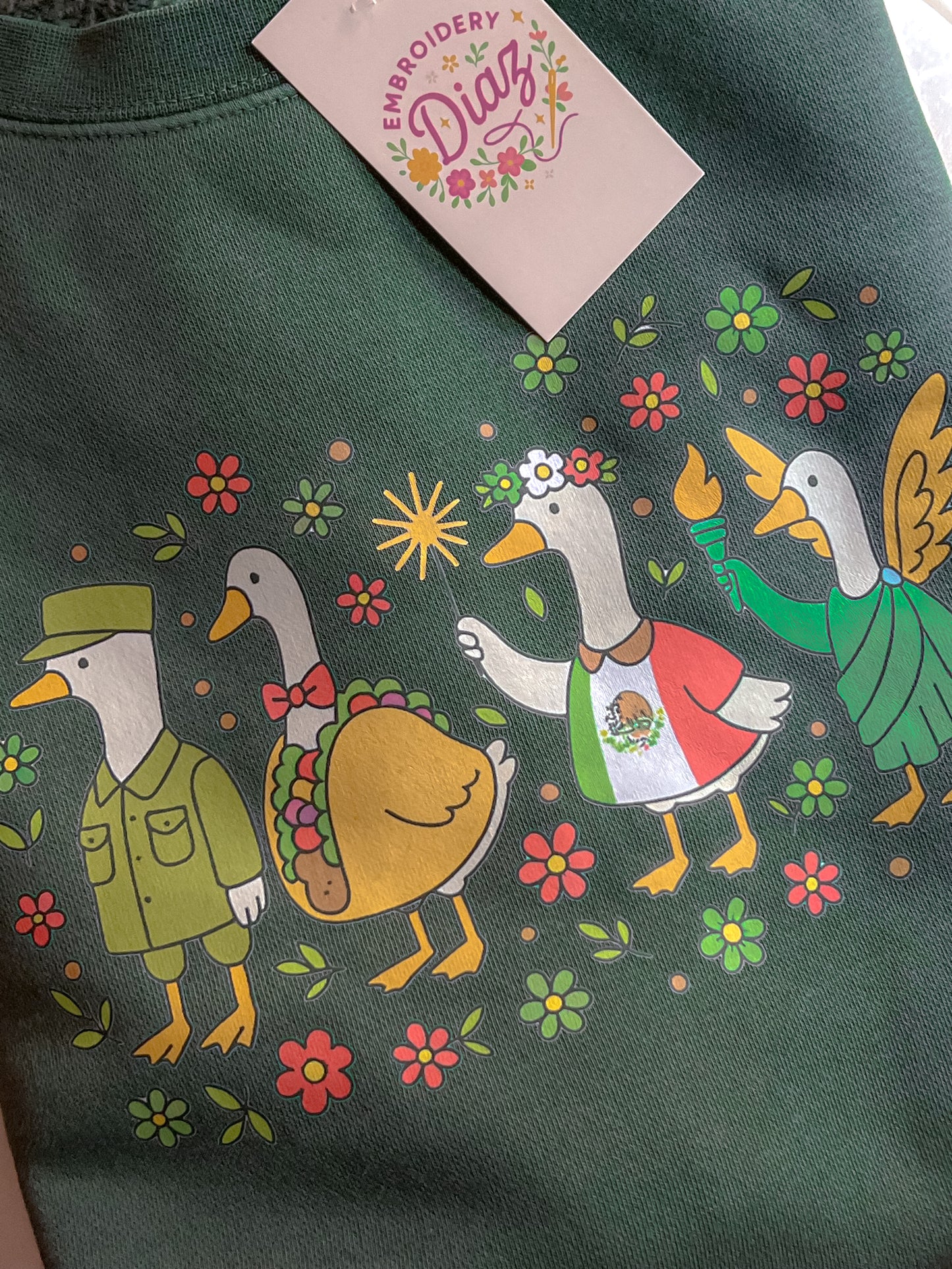 Geese Mexico Crewneck & Tee