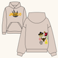 Jalisco Embroidery Patchwork Oversized Hoodie