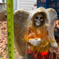 Santa Muerte Angel Wings 16in Decor Statue