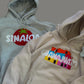Mexico States Embroidery & Appliqué Oversized Hoodie