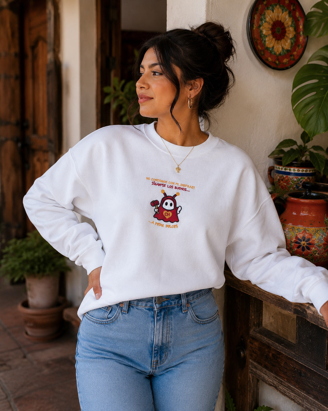 Ghost Chavo y Colorado Embroidered Apparel