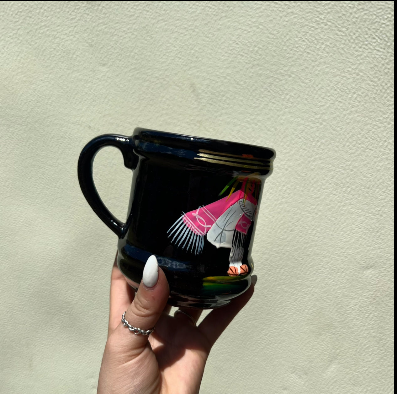 Danza Michoacan Squared Barro Mug