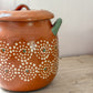 Mexican Barro Bean Pot Sin Plomo