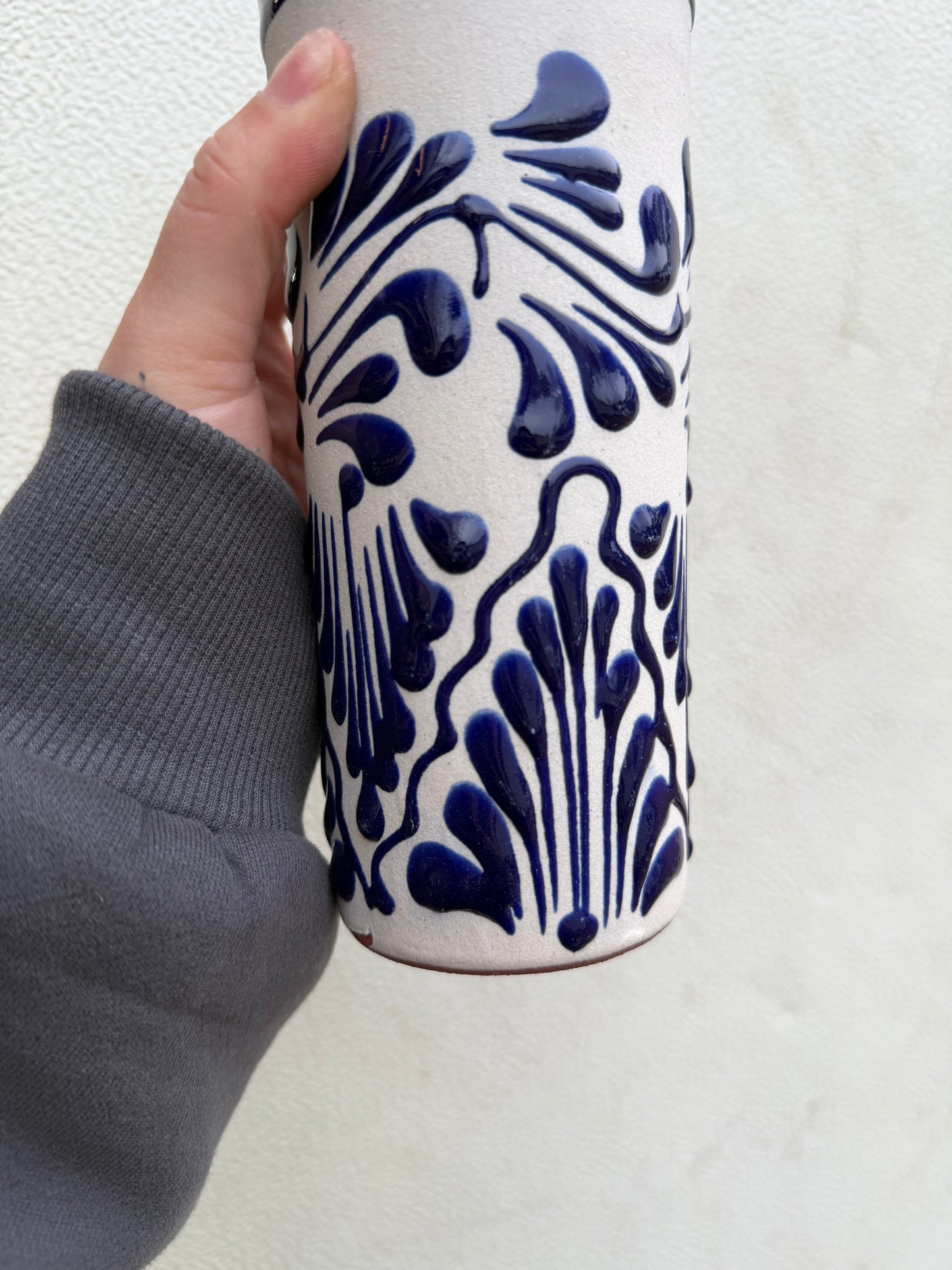 Blue Mexican Barro Cup