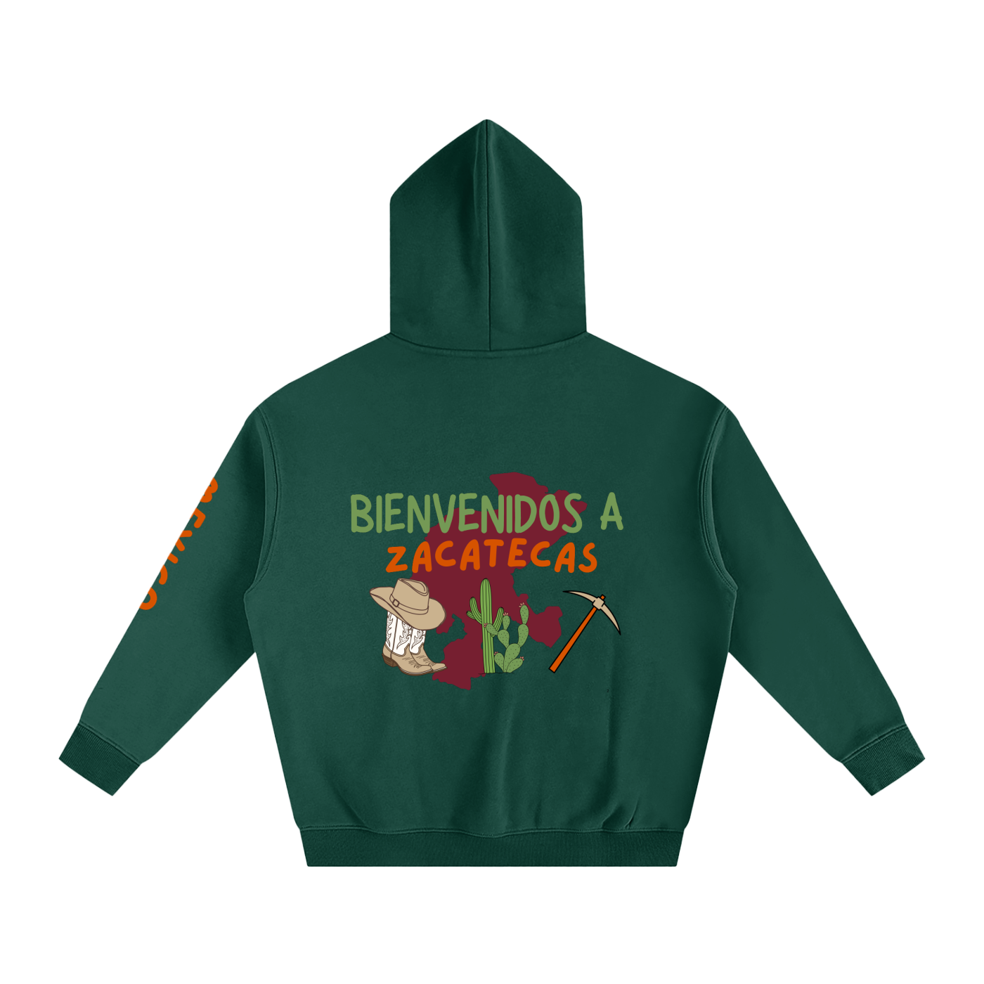 Bienvenidos a Zacatecas Hoodie