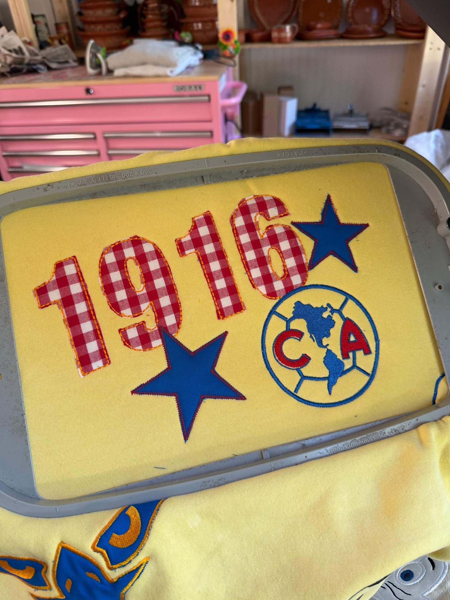 Club América 1916 Vintage-Inspired Embroidery Soccer Sweater