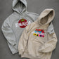 Mexico States Embroidery & Appliqué Oversized Hoodie