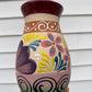 Hand-Painted Light Mexican Flower Vase