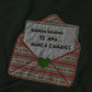 Querida Navidad Applique Embroidery Sweater