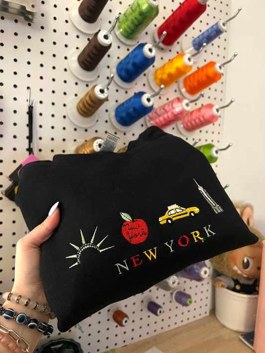 NEW YORK State • Embroidered Sweater/Shirt