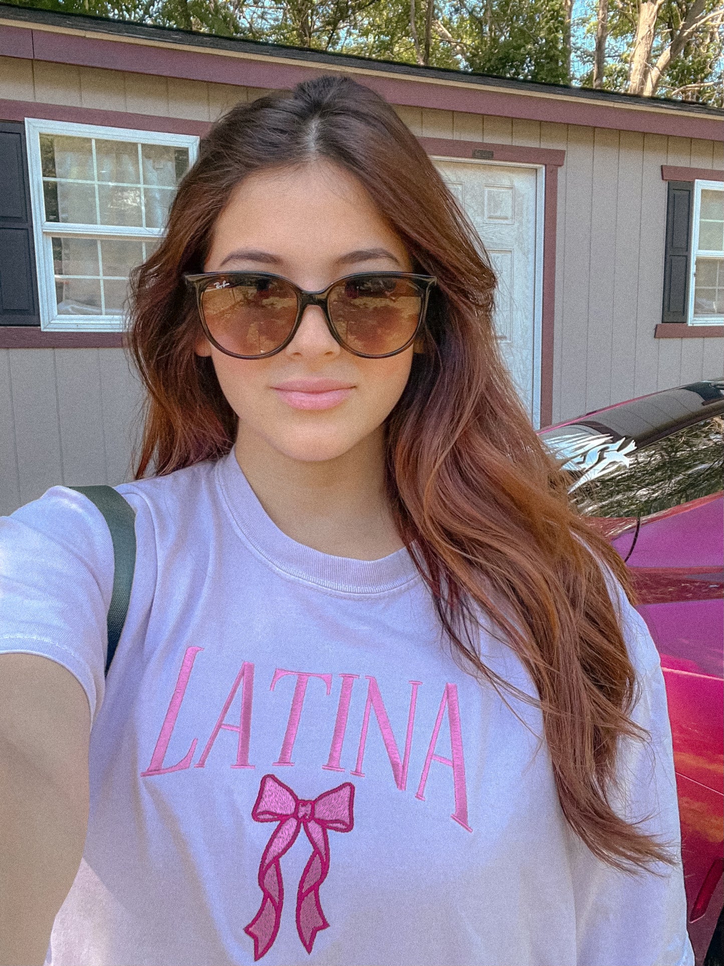 Coquette Latina • Embroidered Comfort Colors Tee