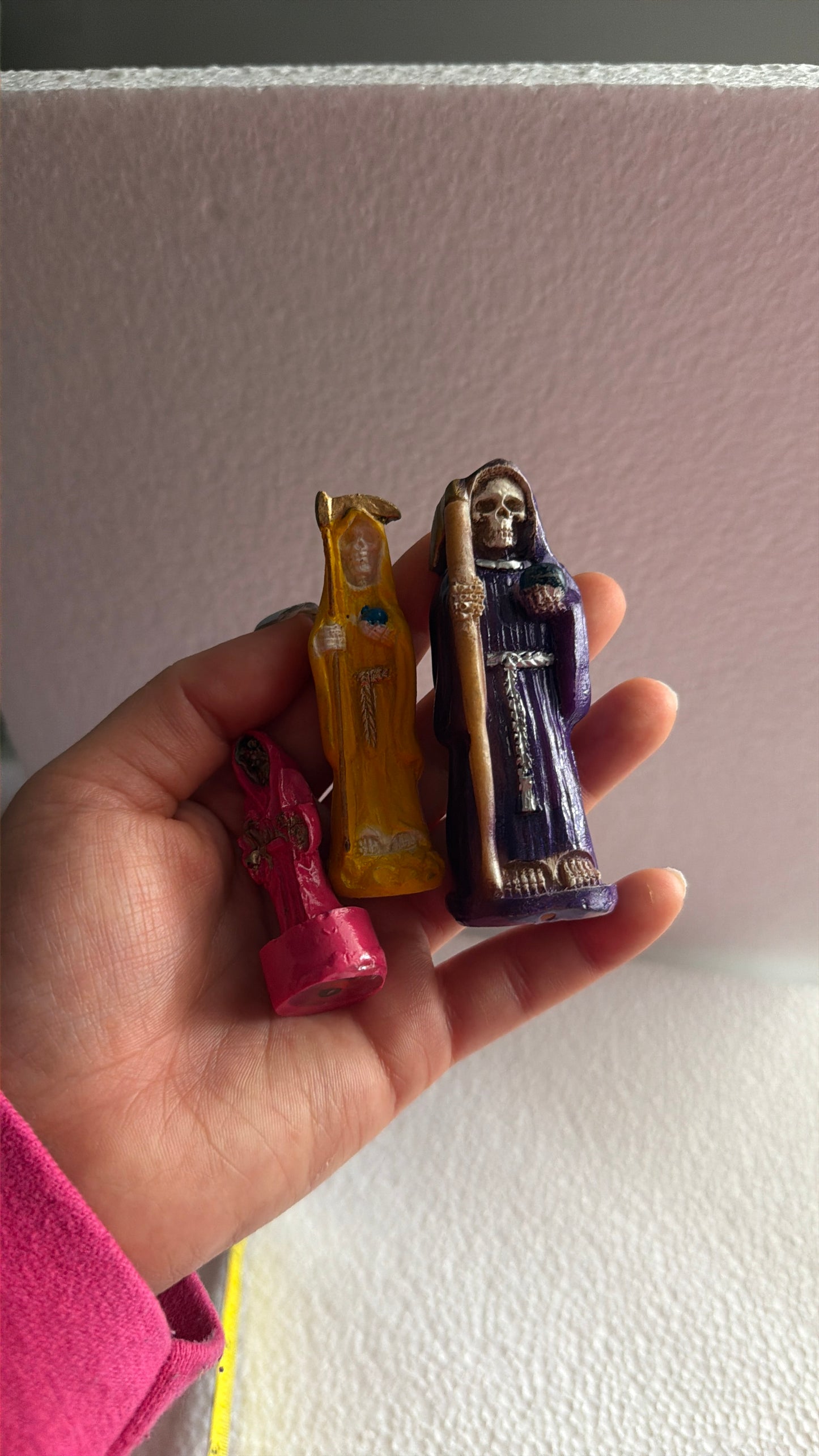 Santa Muerte Mini Decor Statue