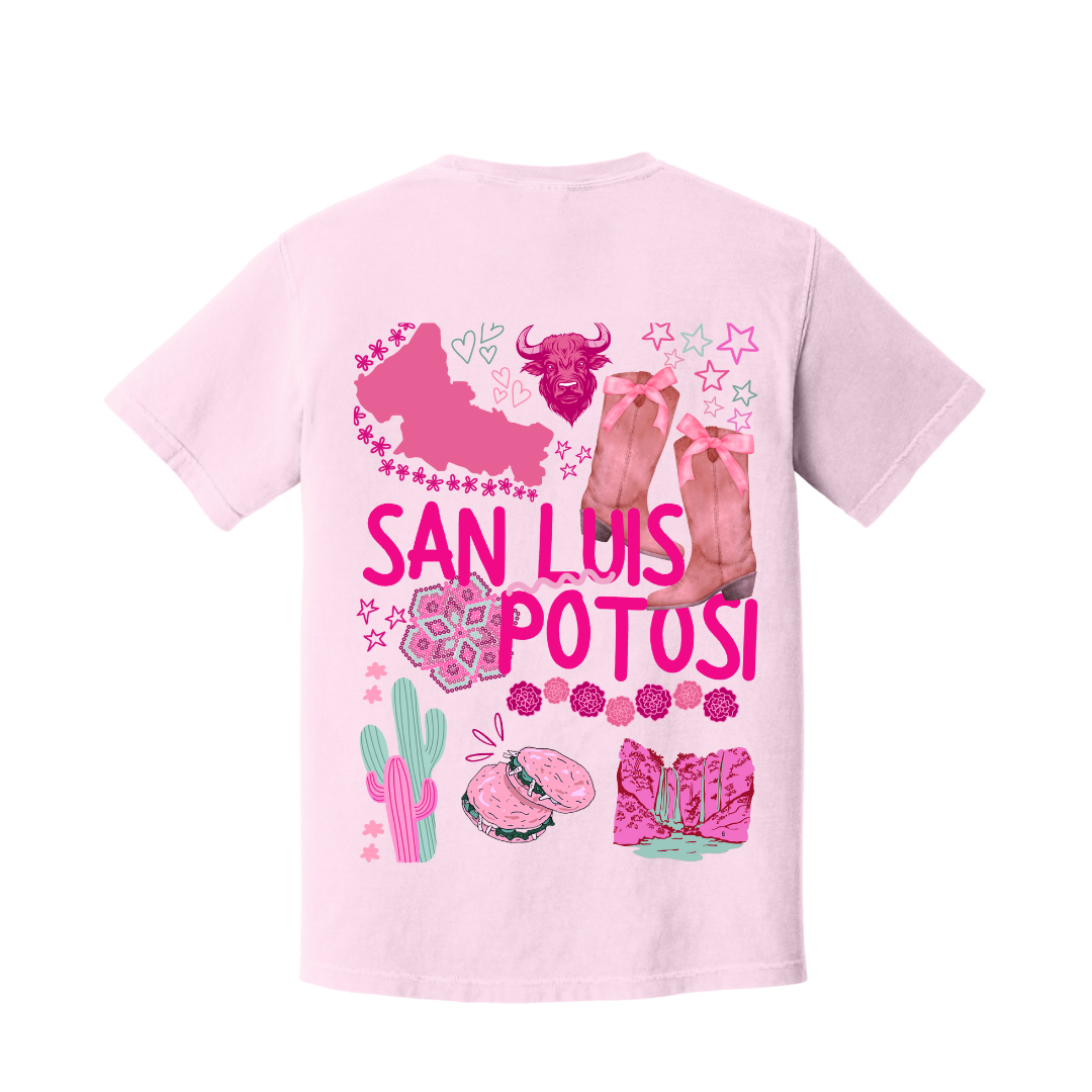 Mexico States Pink Herencia Tee Collection