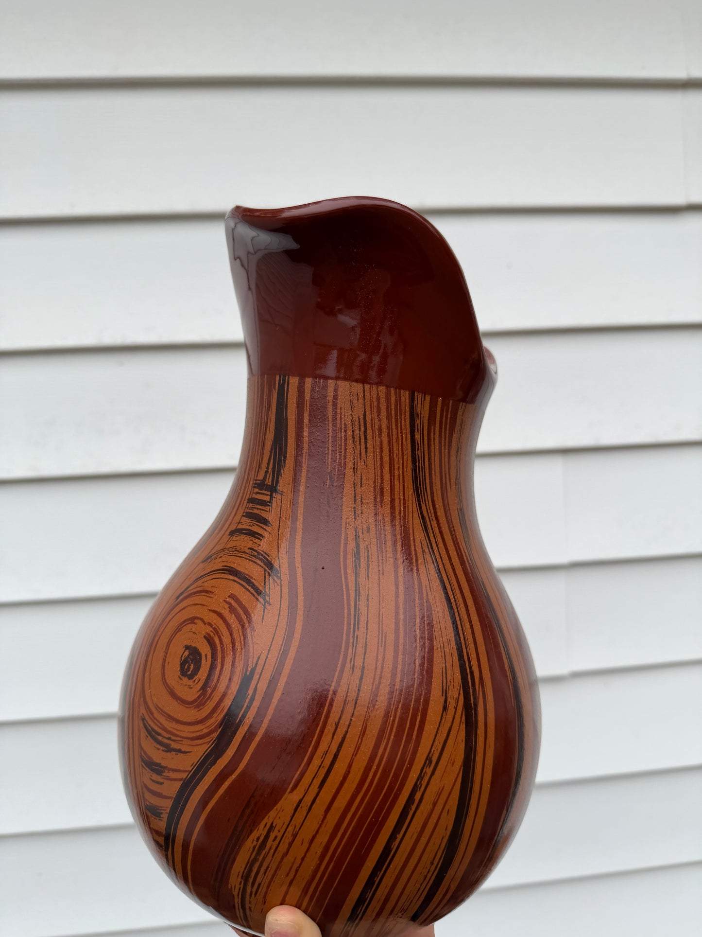 Mexican Brown Pitcher Set